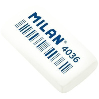Фото Ластик Milan "4036", прямоугольный, синтетический каучук, 39*20*8мм